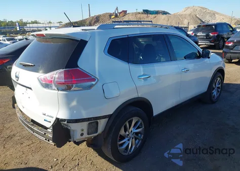 2014 Nissan Rogue Sl from USA, damaged, VIN 5N1AT2MV1EC863436